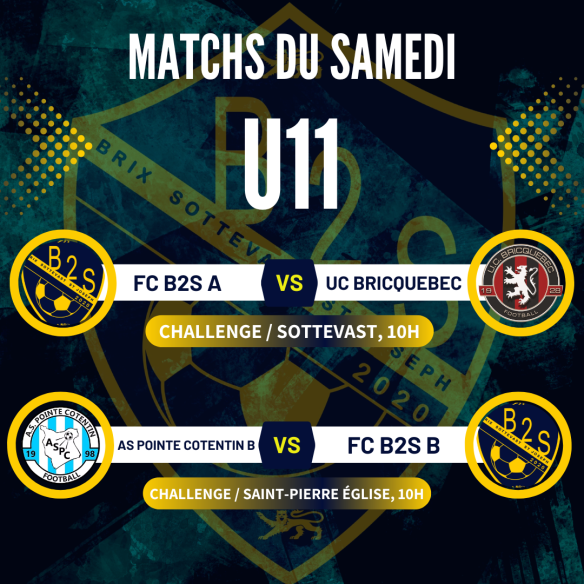 Les matchs du samedi 18/10 !